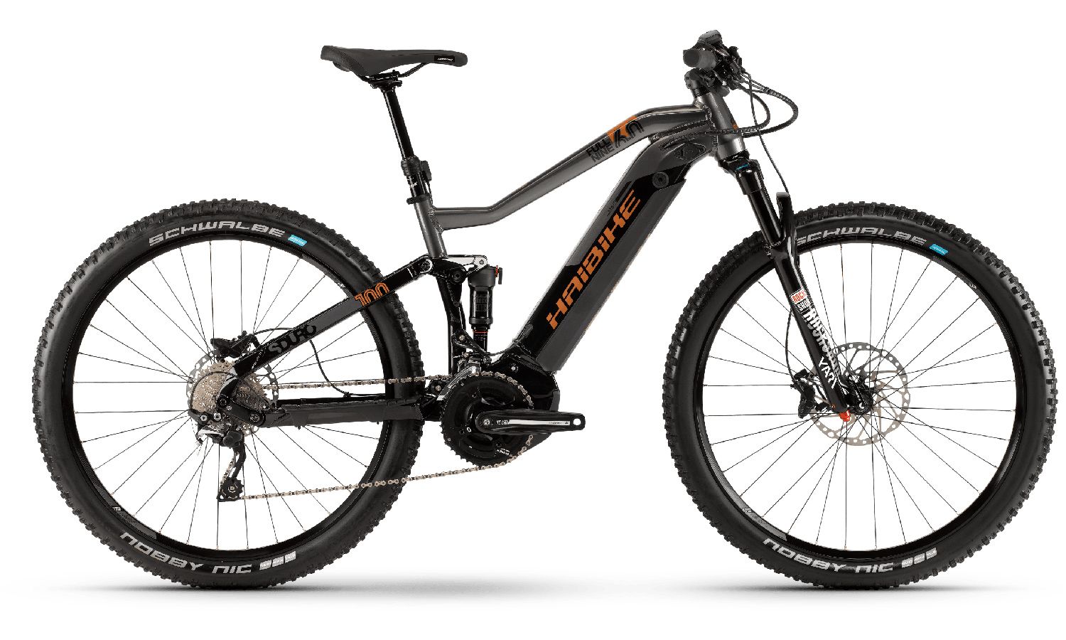 Велосипед Haibike SDURO FullNine 6.0 29" 500Wh (2019) 2019 Черно-коричневый